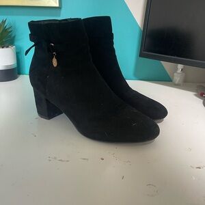 Black Suede Ankle Boots